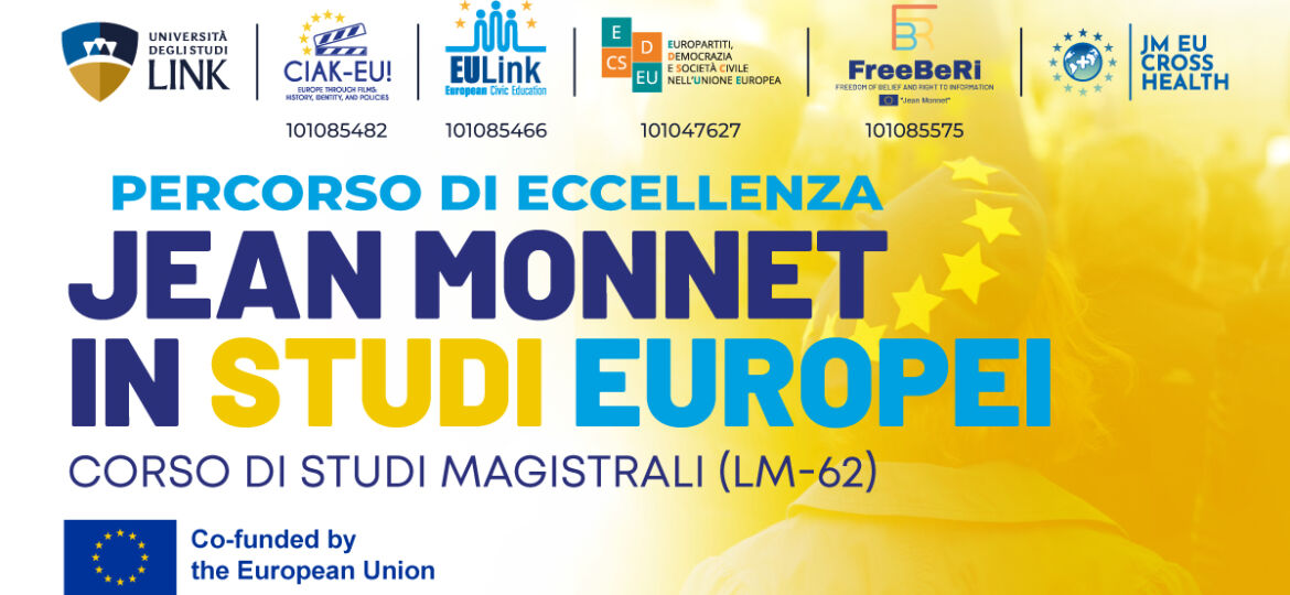 Percorso di eccellenza Jean Monnet in studi Europe