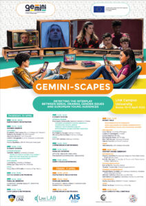 GEMINI-SCAPES, Detecting the interplay between serial dramas, gender issues and european young audiences