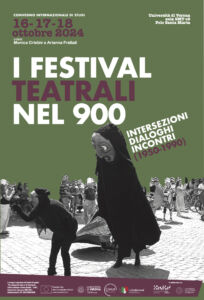 Convegno Verona I festival teatrali nel Novecento Ottobre 2024 Convegno Verona I festival teatrali nel Novecento Ottobre 2024