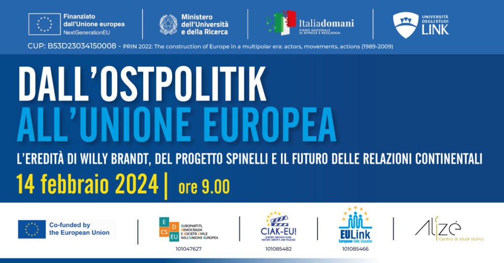 Dall'Ostpolitik all'UE copertina