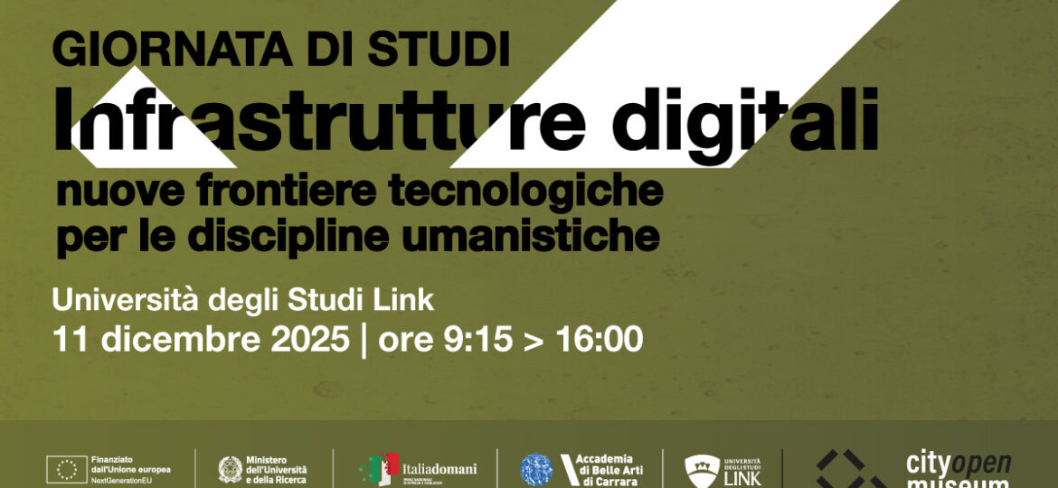 Infrastrutture digitali: nuove frontiere tecnologiche per le discipline umanistiche