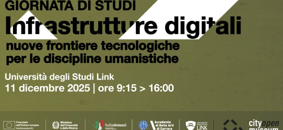 INFRASTRUTTURE DIGITALI NUOVE FRONTIERE TECNOLOGICHE PER LE DISCIPLINE UMANISTICHE