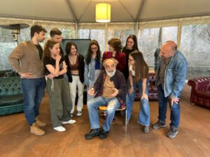 masterclass condotta dal regista, scrittore, sceneggiatore, co-sceneggiatore Alessandro Haber-progetto C.O.M.