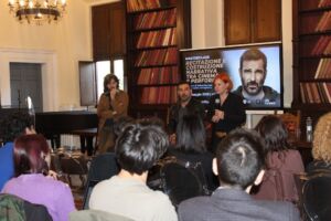 Masterclass dal titolo "Recitazione e costruzione narrativa tra cinema e performance", condotta da Edoardo Leo.